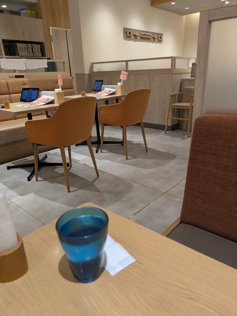 chawanの店内の雰囲気